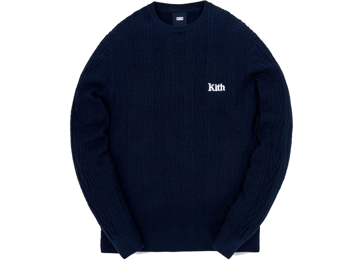 Kith Vintage Tilden Crewneck Sweater Obsidian Navy