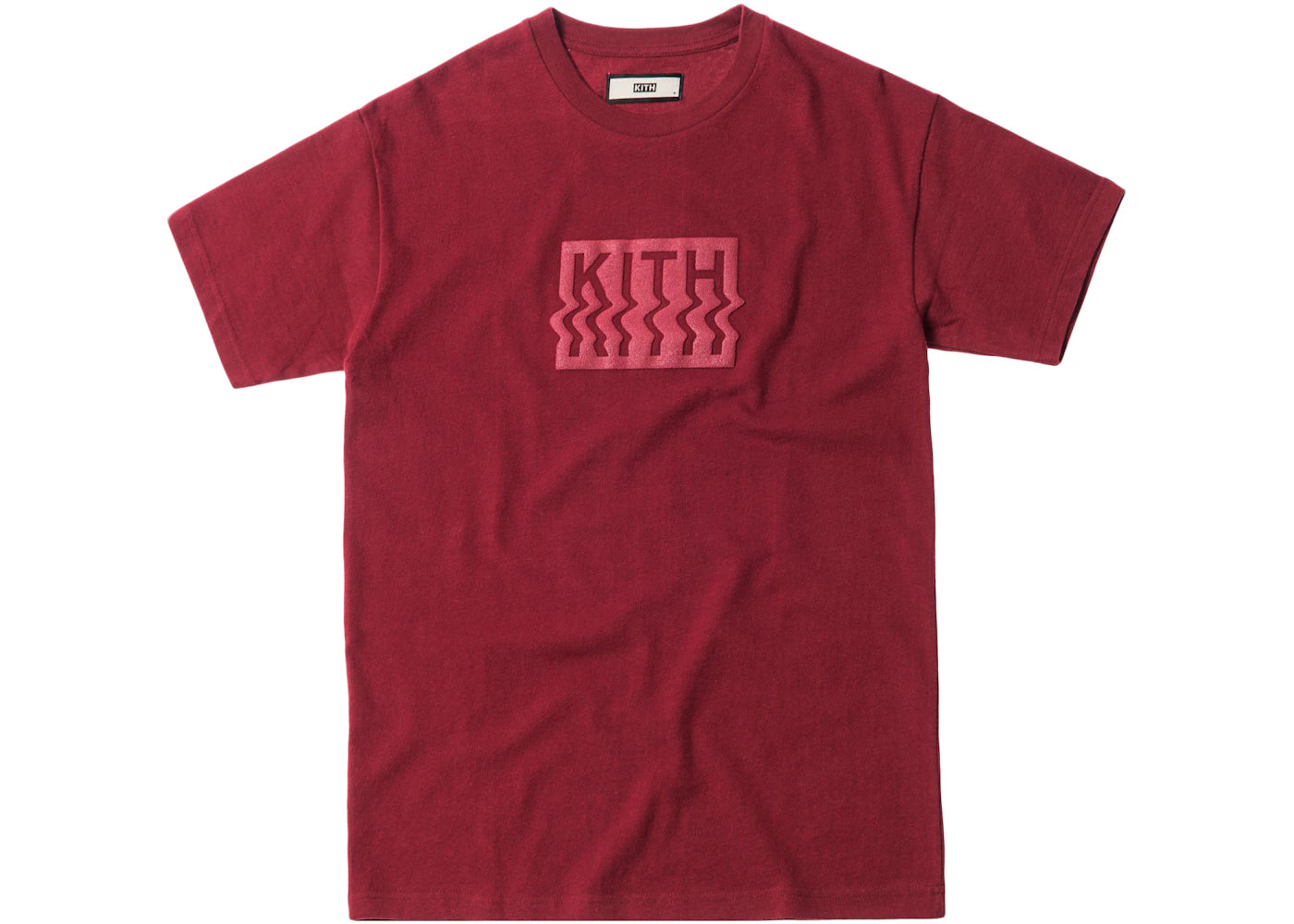 Kith Warp Tee Red