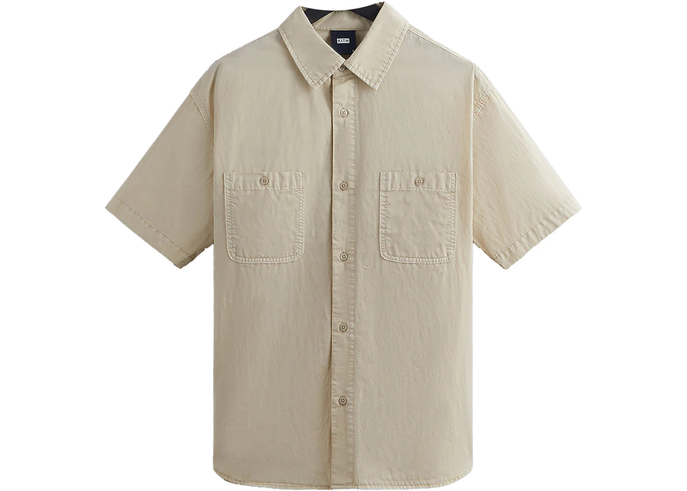 Kith Washed Cotton Apollo Shirt Oxide