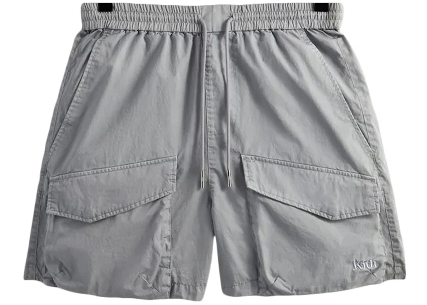 Kith Washed Cotton Boreum Cargo Pocket Short Light Indigo