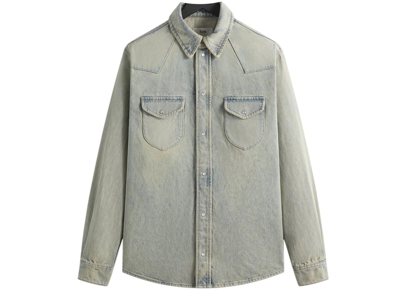 Kith Webster Denim Shirt Keaton Wash