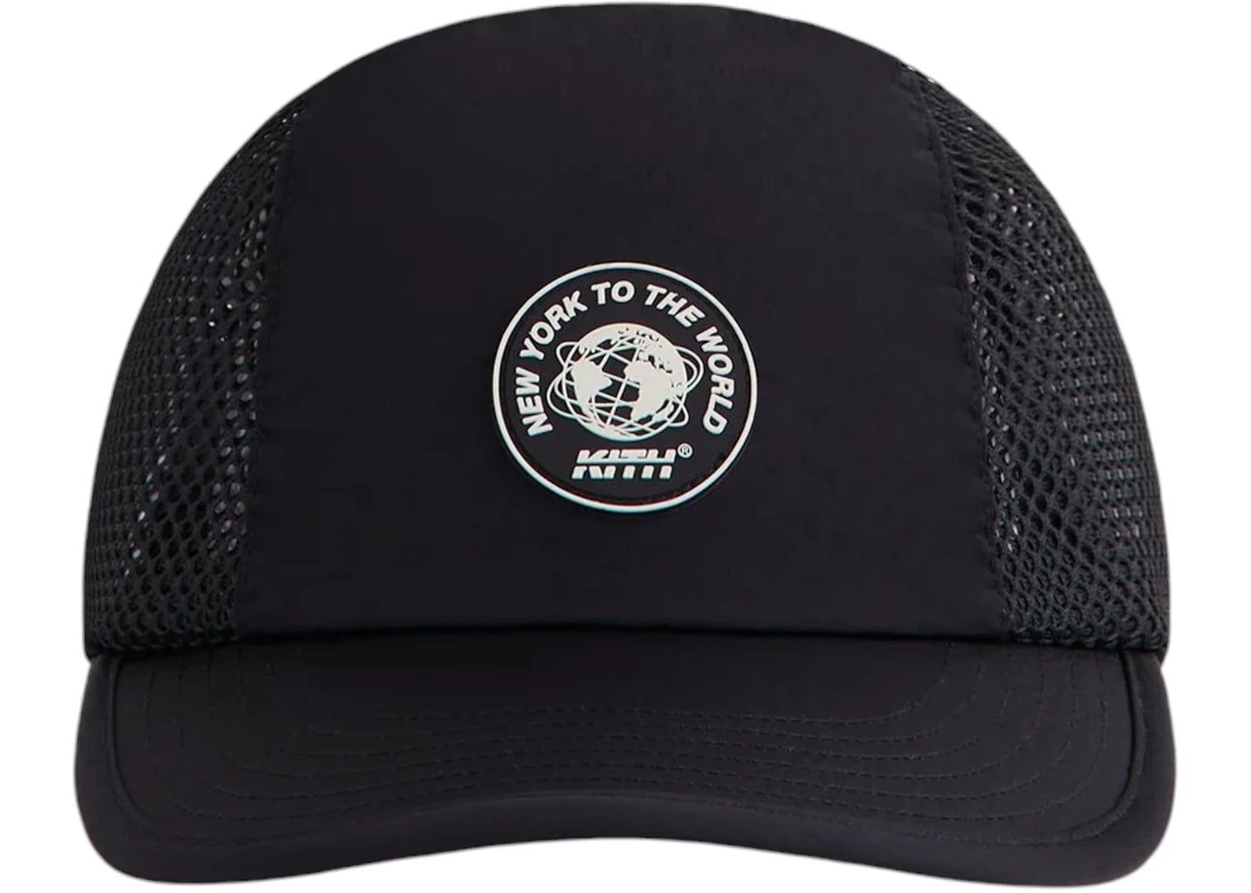 Kith Wide Hole Mesh Griffey Camper Hat Black