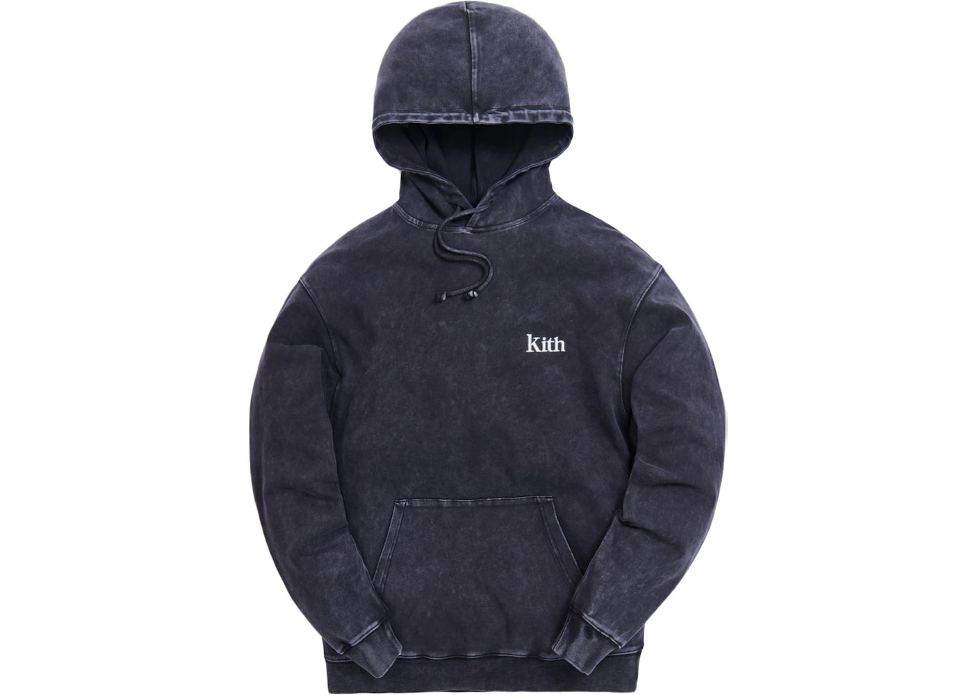 Kith Williams III Crystal Wash Hoodie Moonless Night