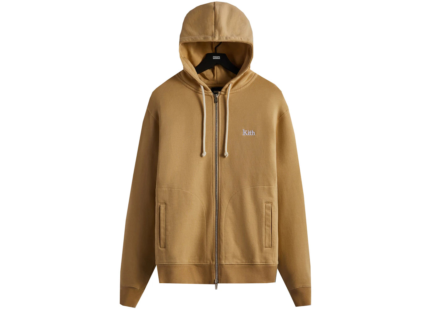 Kith Williams V Zip Up Hoodie Canvas