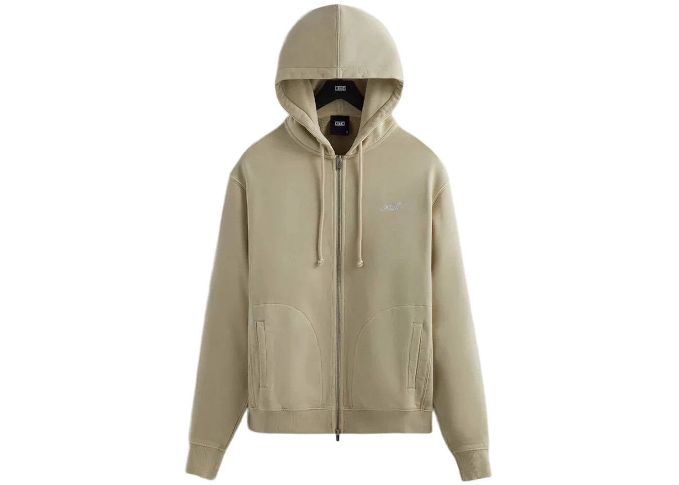 Kith Williams V Zip Up Hoodie (FW22) Waffle