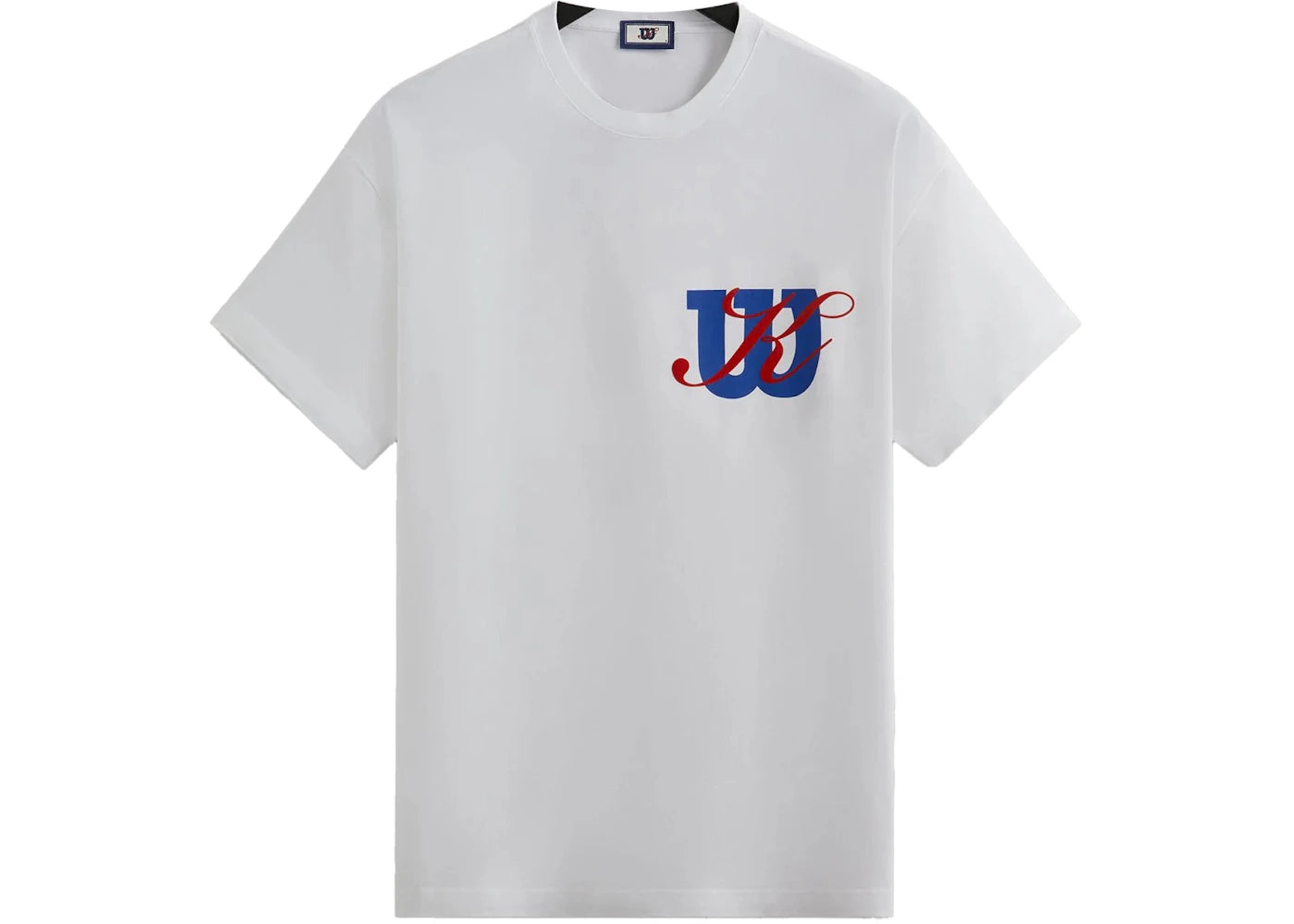 Kith Wilson Oversized Logo Vintage Tee White