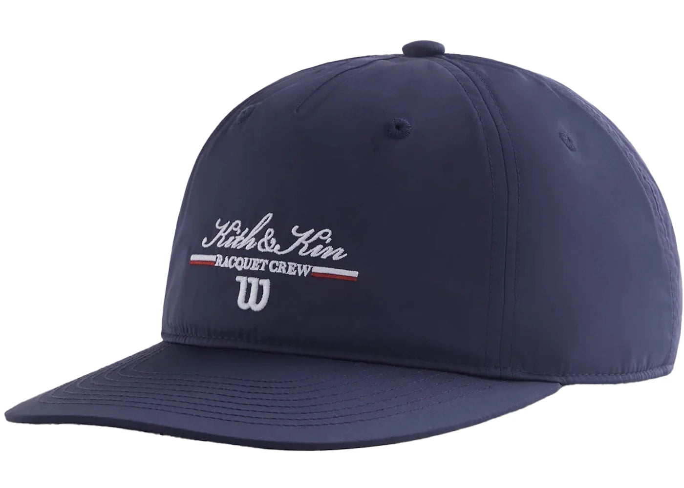 Kith Wilson Relaxed Nylon Pinch Crown Snapback Nocturnal
