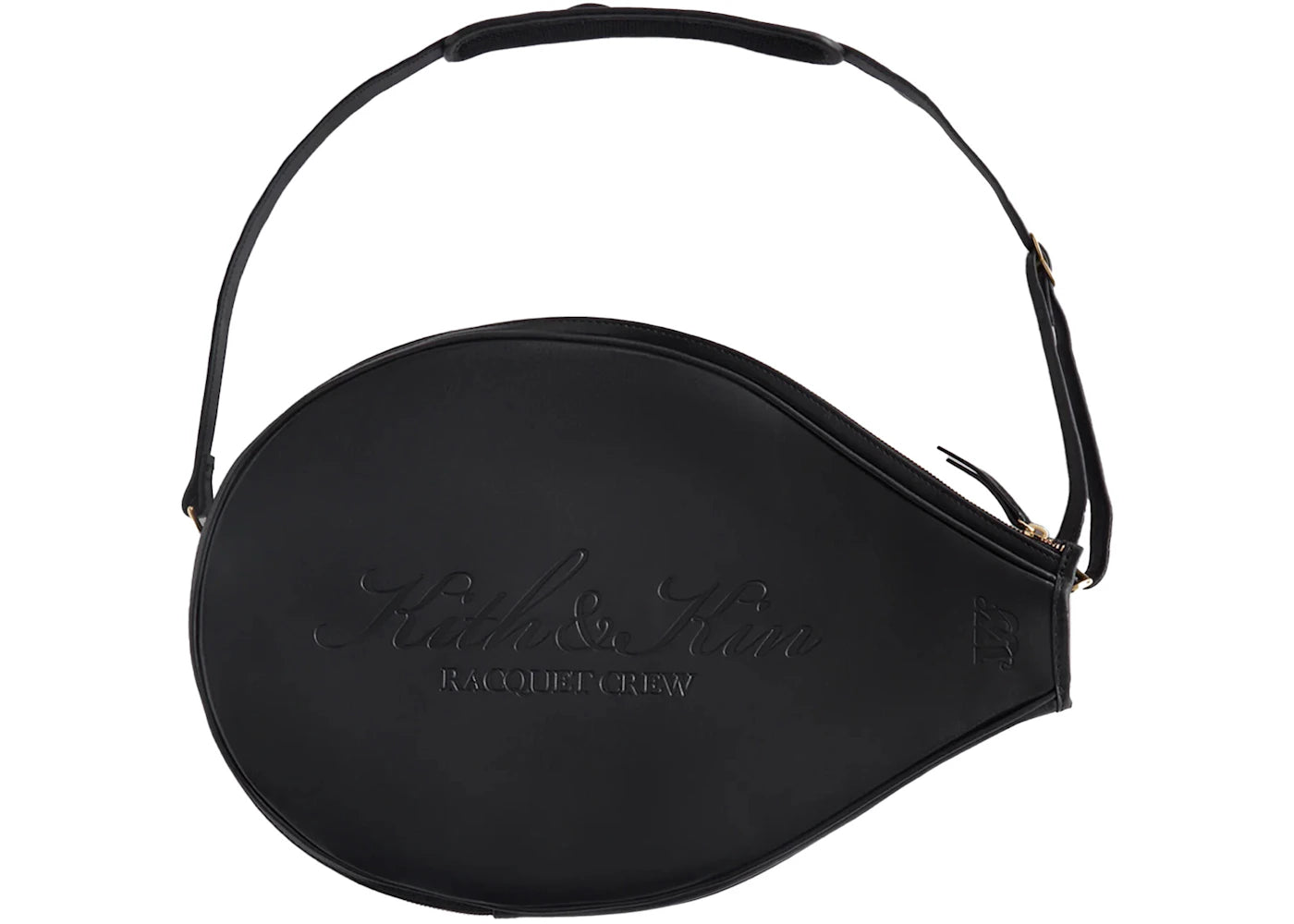 Kith Wilson Retro Leather Racket Cover Black