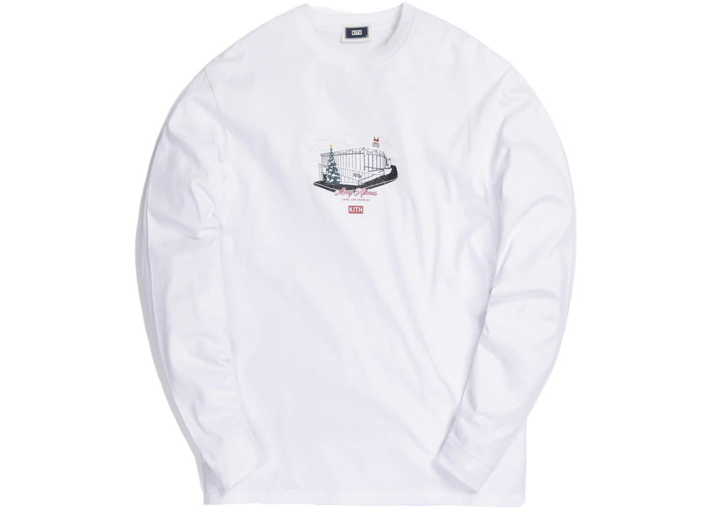 Kith Winter City California L/S Tee White