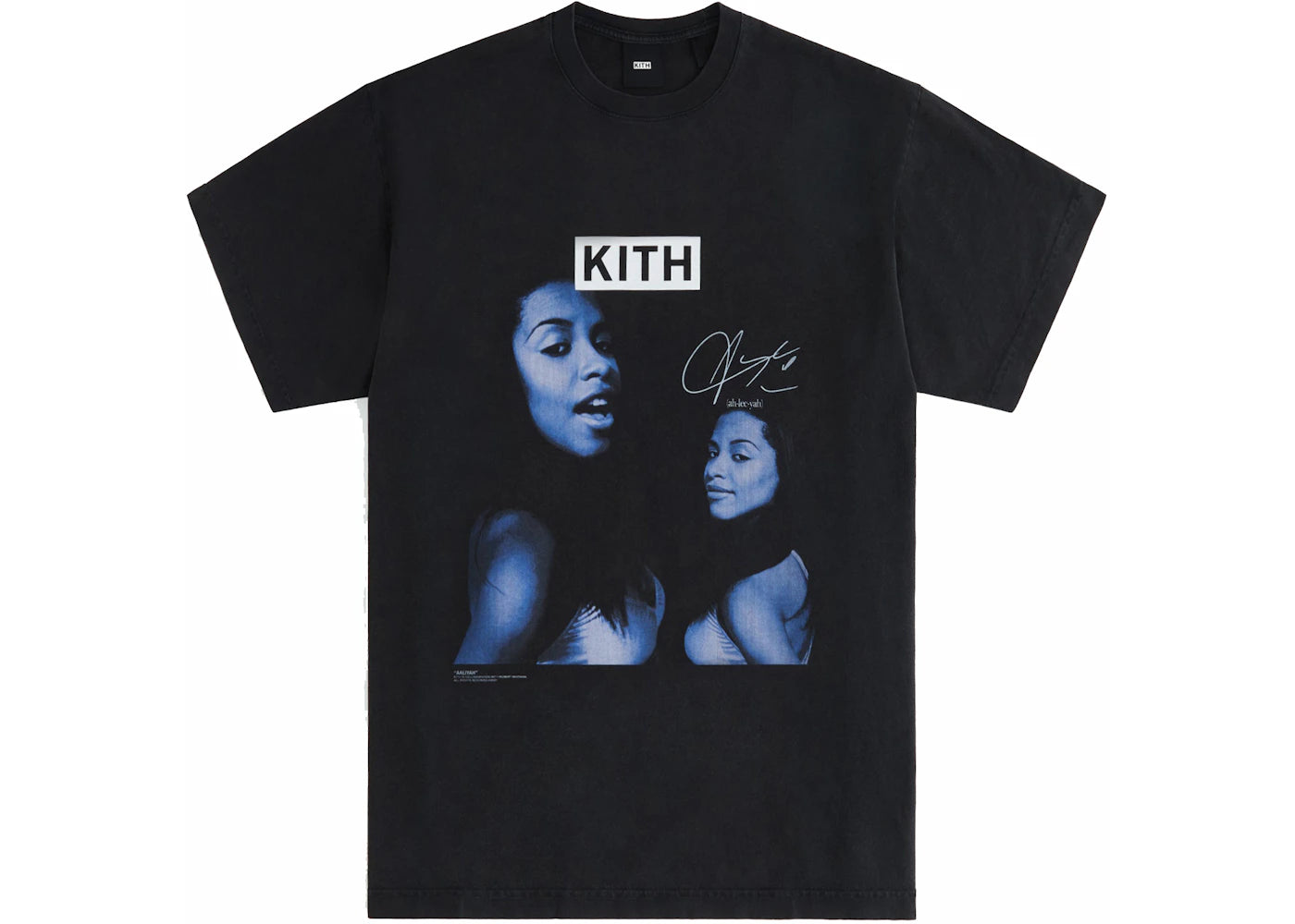 Kith Women Aaliyah Are You That Somebody Vintage Tee Black