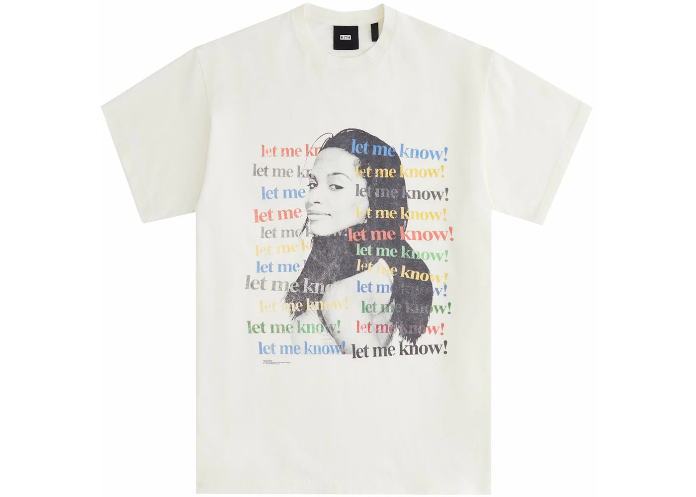Kith Women Aaliyah At Your Best Vintage Tee Sandrift