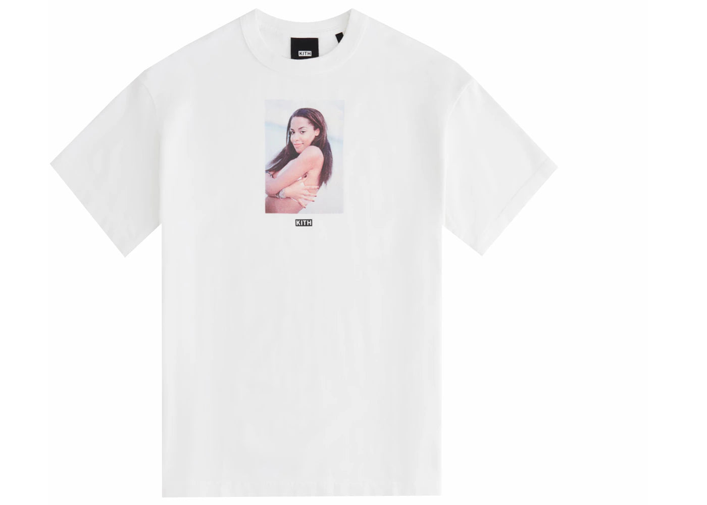 Kith Women Aaliyah Rock The Boat Mott Tee White