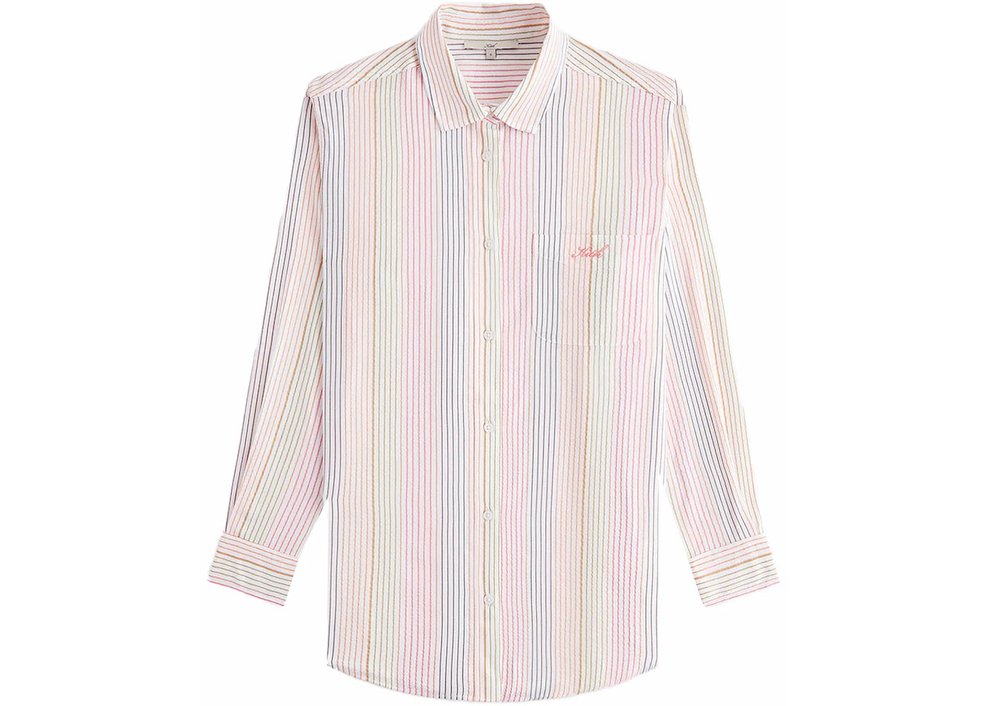 Kith Women Ora II Seersucker Shirt White