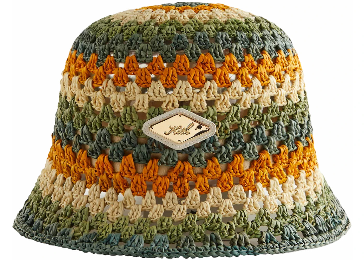 Kith Women Raffia Multi Stitch Bucket Hat Madeira