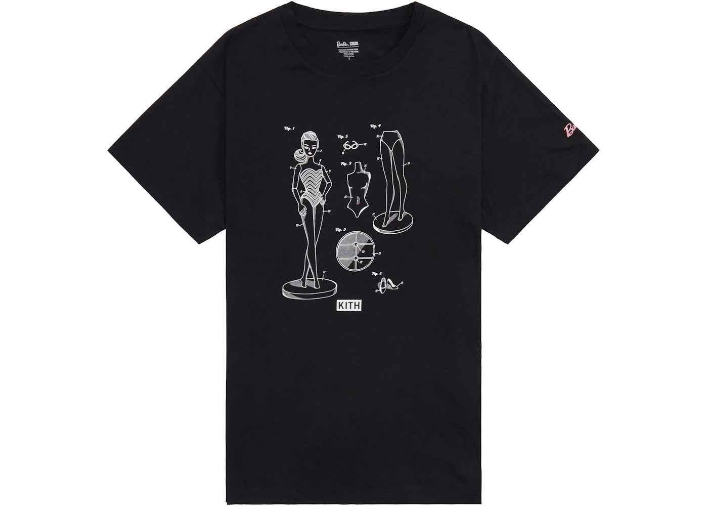 Kith Women for Barbie Mott Tee Black