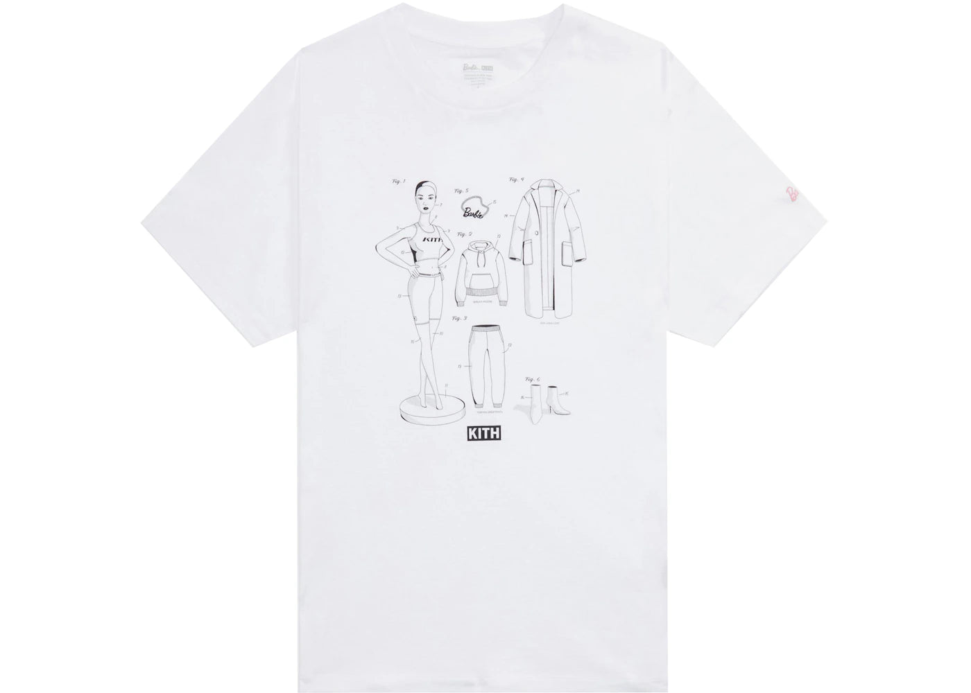 Kith Women for Barbie Mott Tee White