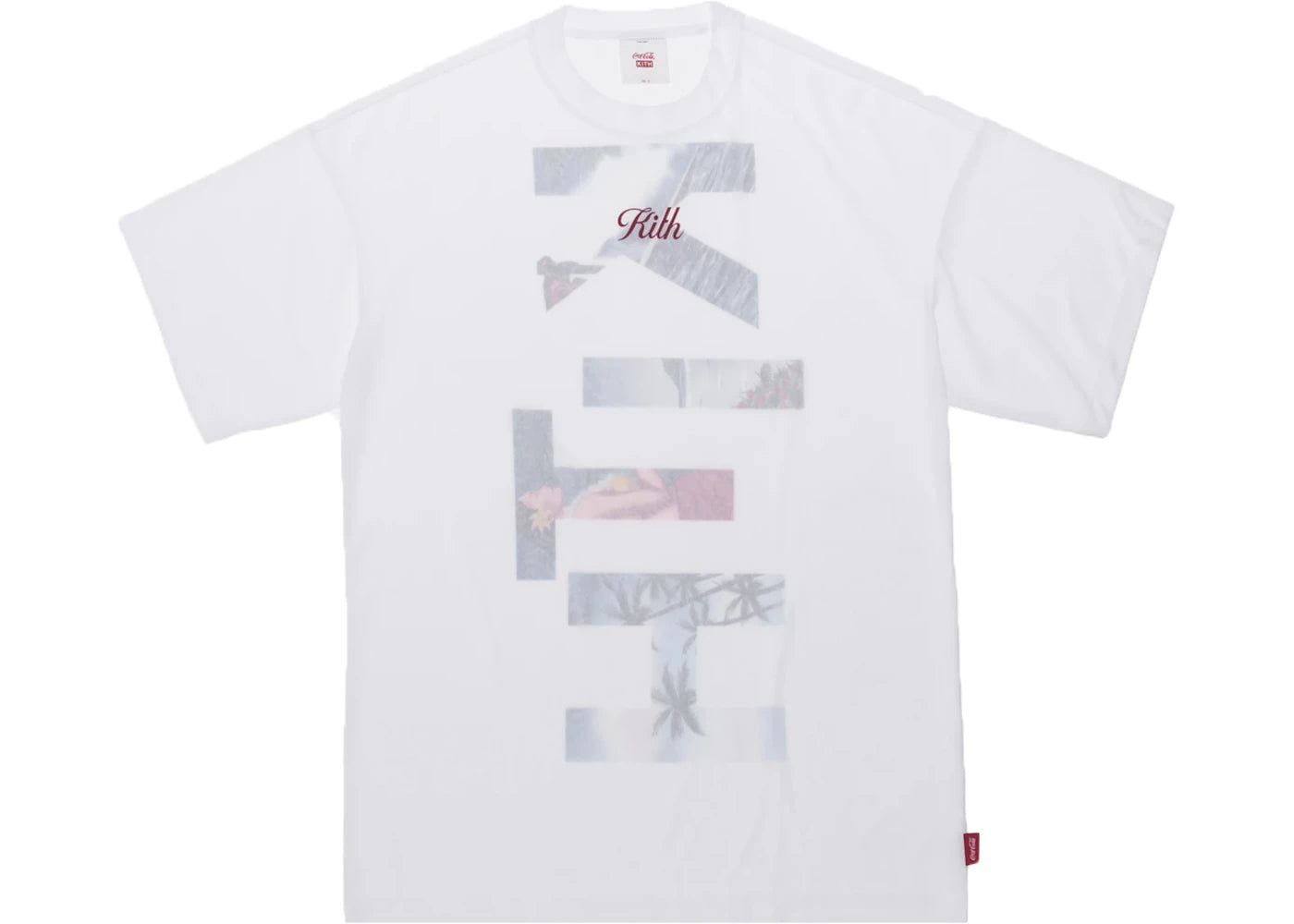 Kith Women x Coca-Cola Oversized Surf Tee White