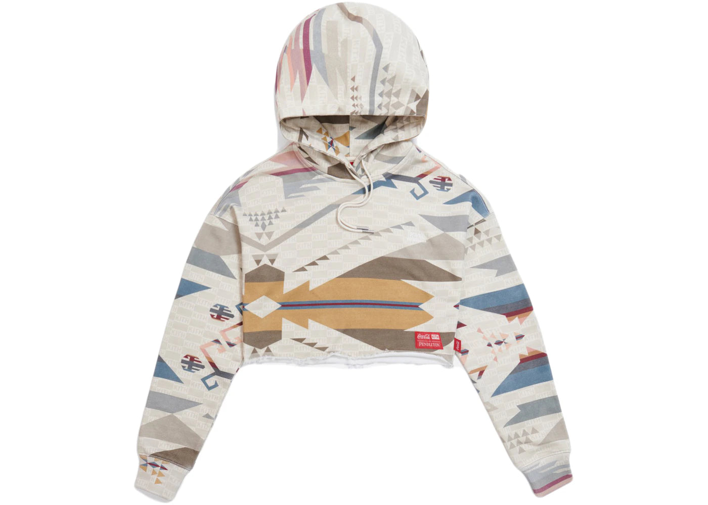 Kith Women x Coca-Cola Simran Hoodie Ivory/Multi