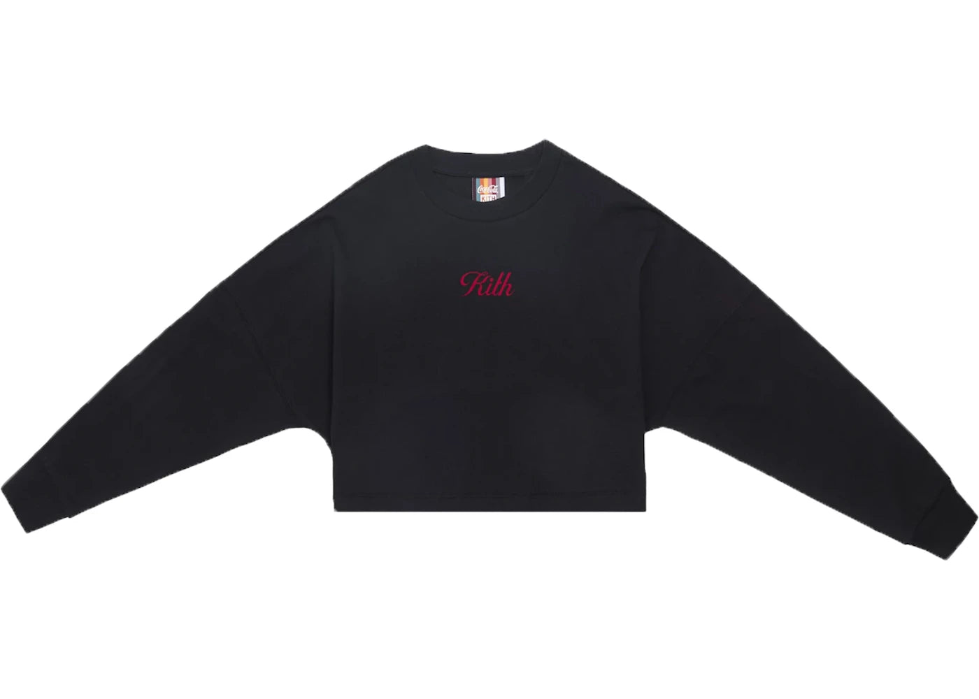 Kith Women x Coca-Cola Surf Club L/S Tee Black