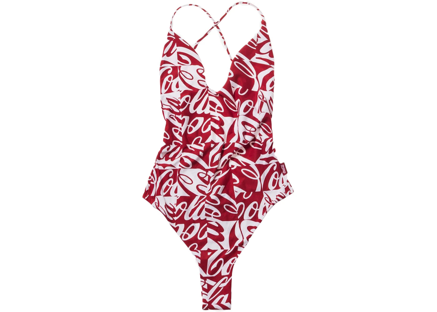 Kith Women x Coca-Cola Swim One Piece Red
