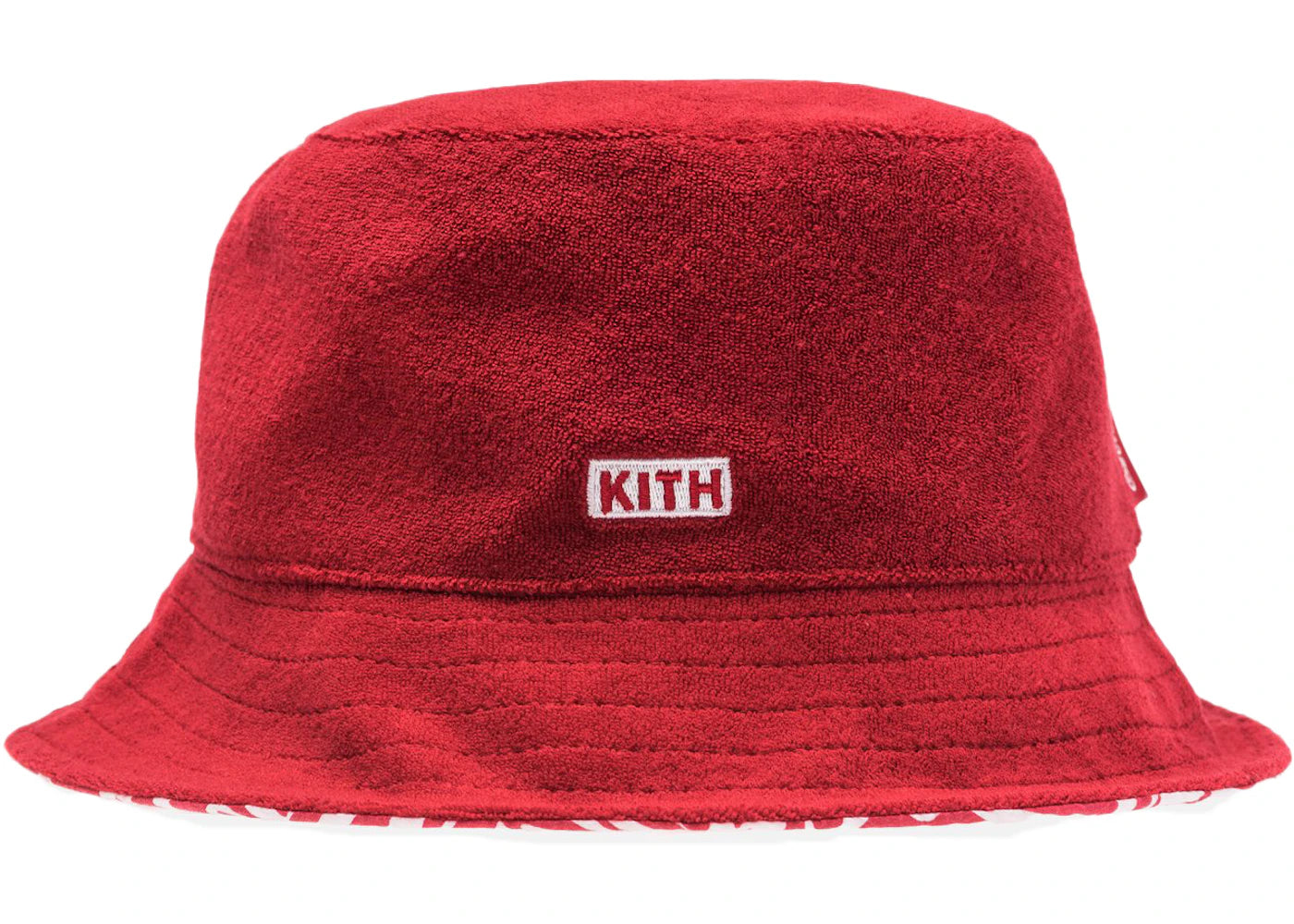 Kith Women x Coca-Cola Terry Cloth Bucket Red