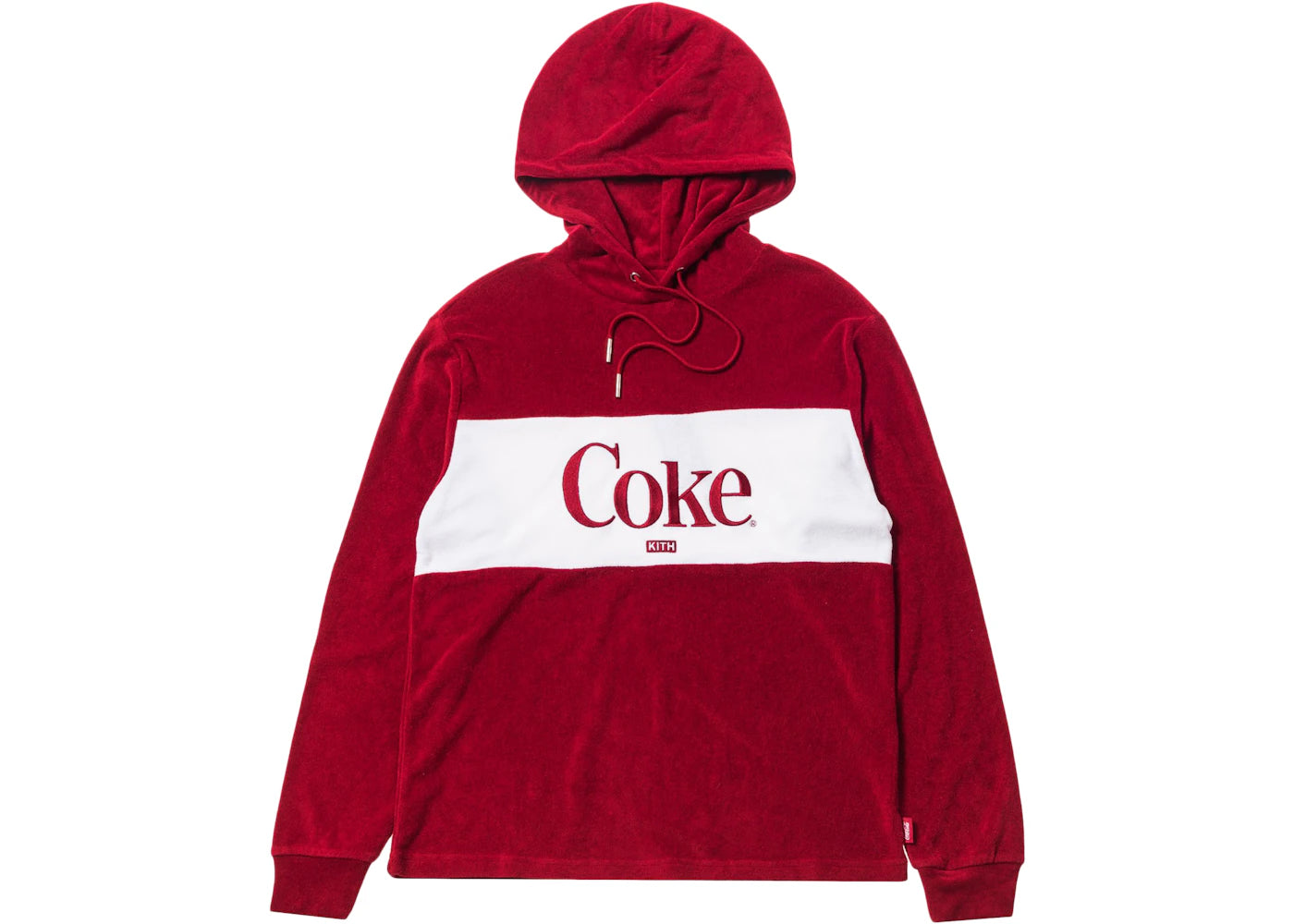 Kith Women x Coca-Cola Terry Hoodie Red