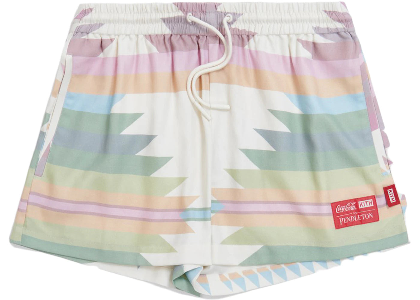 Kith Women x Coca-Cola x Pendleton Ellen Short Ivory/Multi