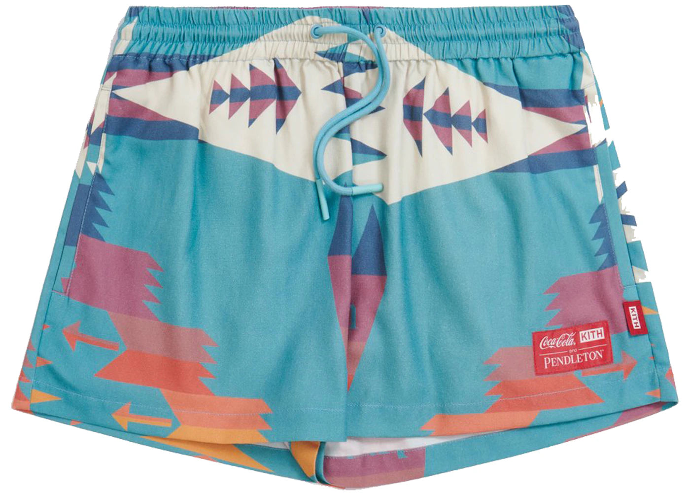 Kith Women x Coca-Cola x Pendleton Ellen Short Teal/Multi
