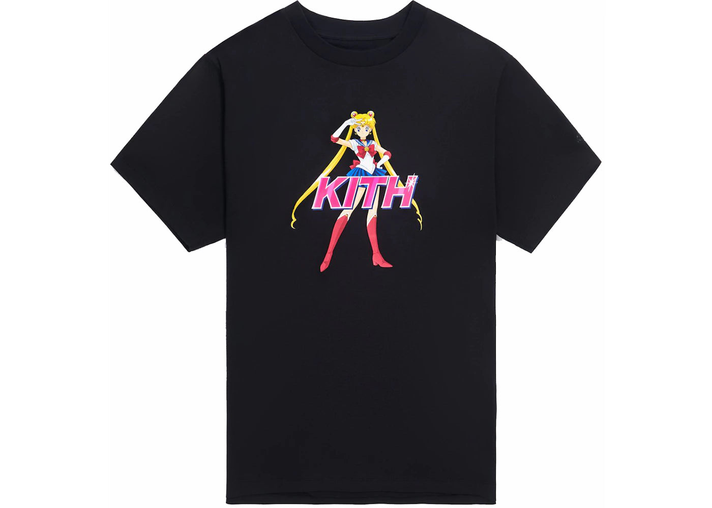 Kith Women x Sailor Moon Mott Tee Black