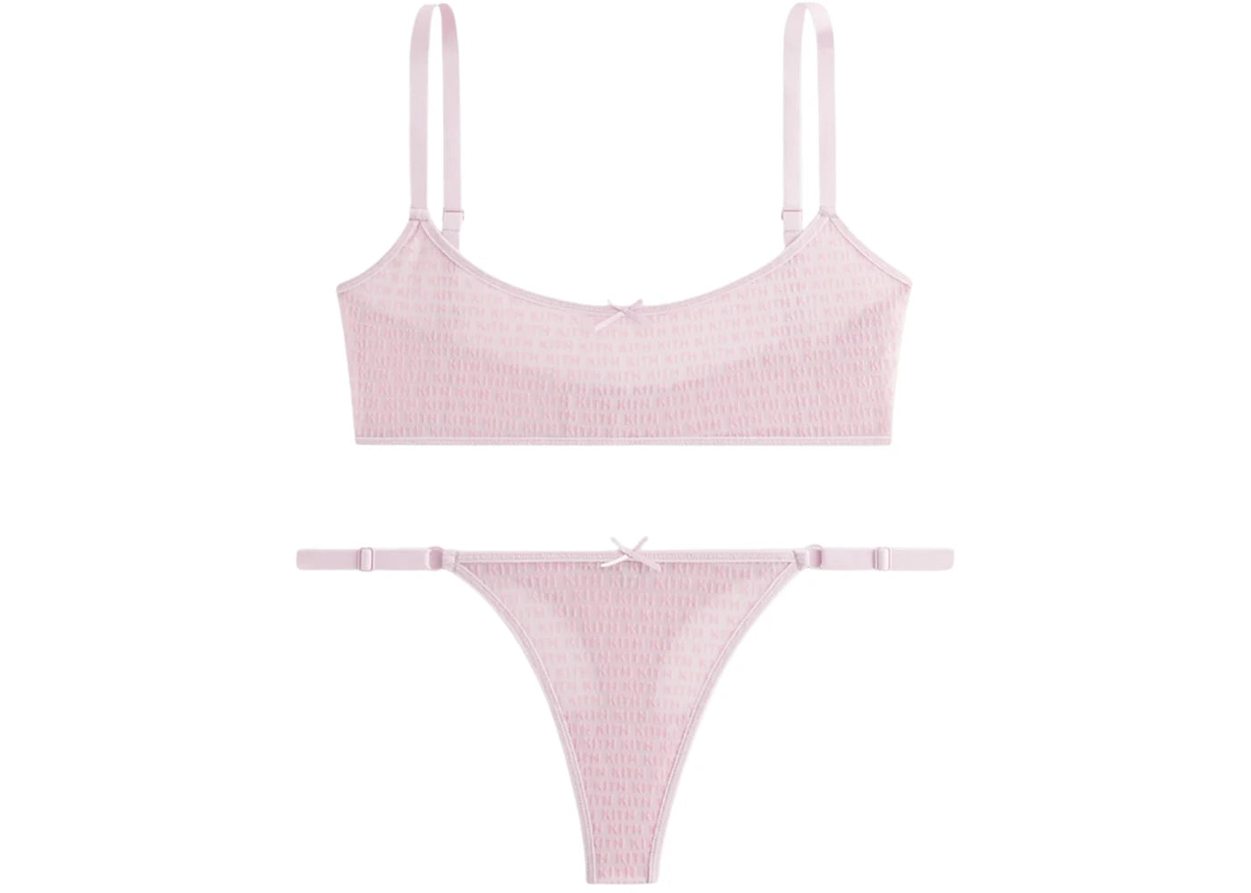 Kith Women's Bra & Thong Set Poppet