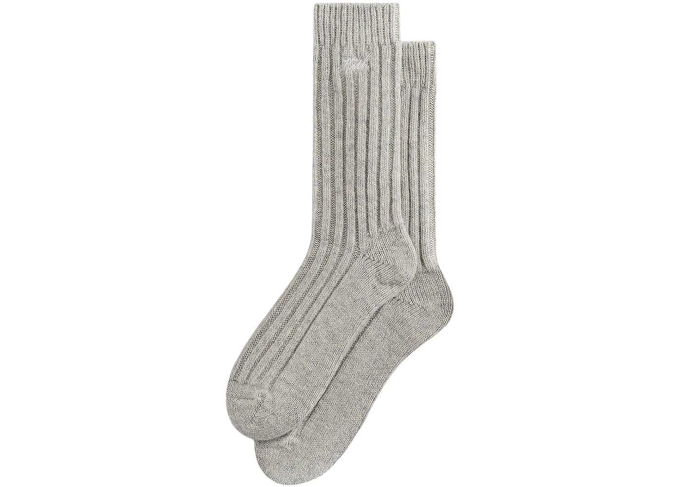 Kith Wool Socks Light Heather Grey