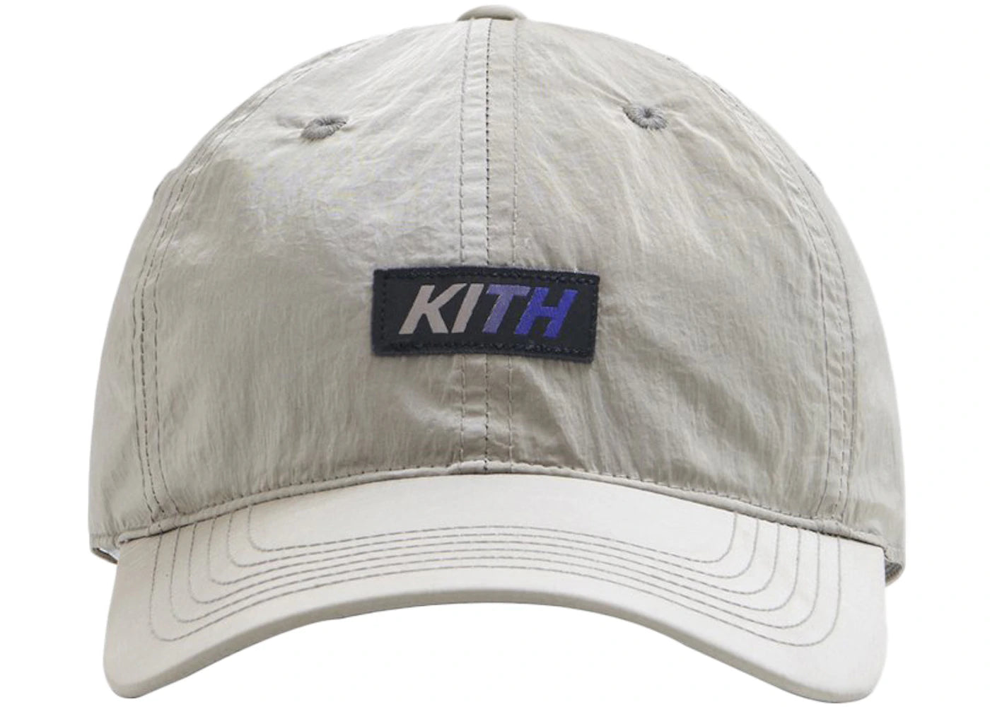 Kith Wrinkle Nylon Cap White Pepper