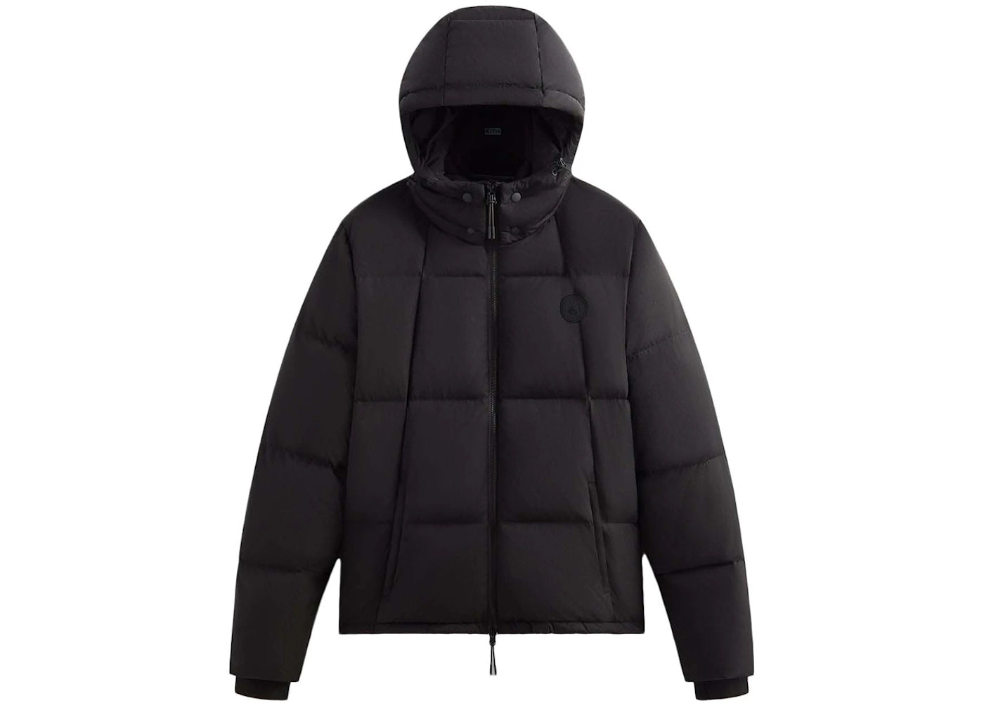 Kith Wrinkle Nylon Midi Puffer Black