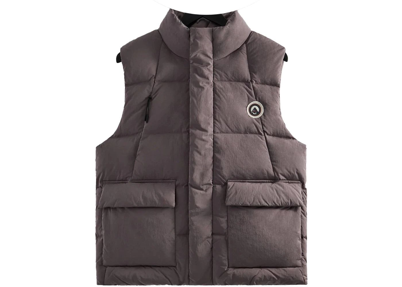 Kith Wrinkle Nylon Midi Vest Thunder