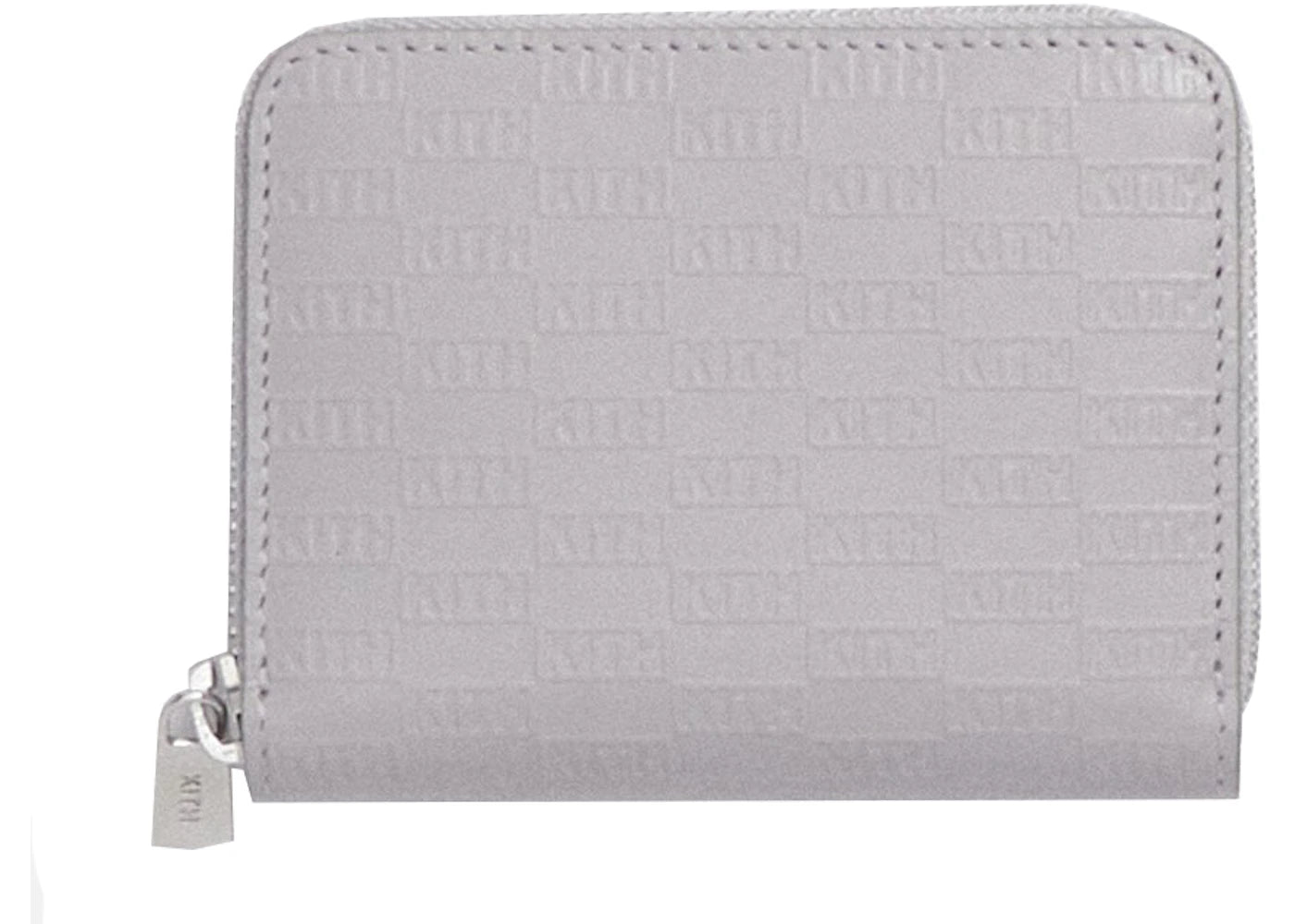 Kith Zip Around Wallet Light Grey