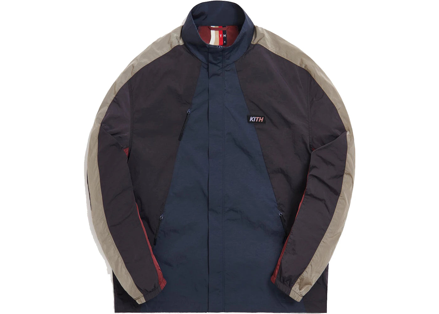 Kith Zip Front Track Jacket Battleship