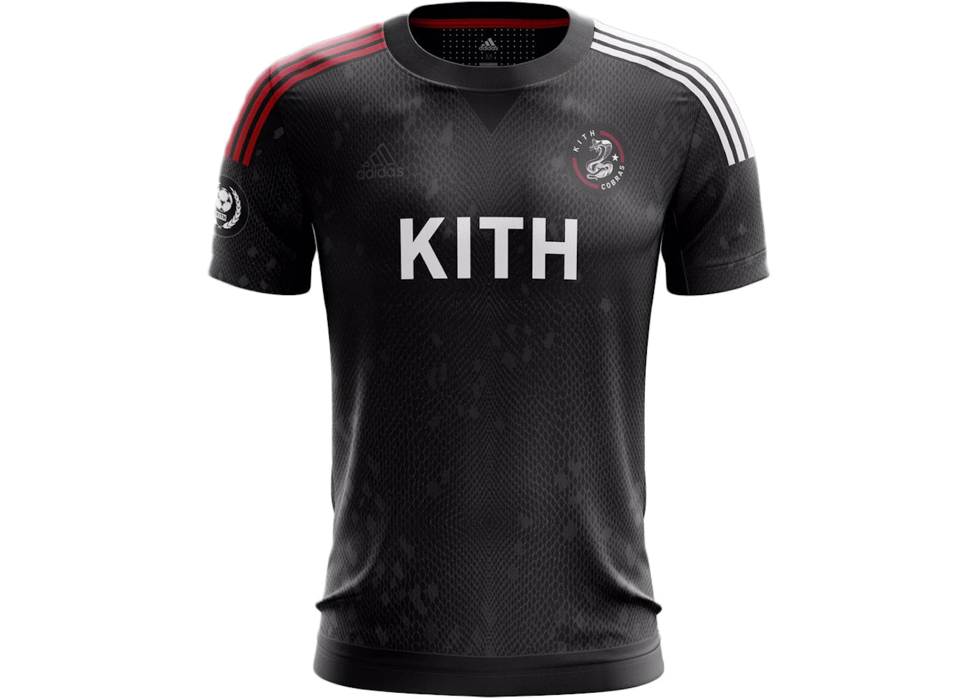 Kith adidas Soccer Cobras Home Game Jersey Black