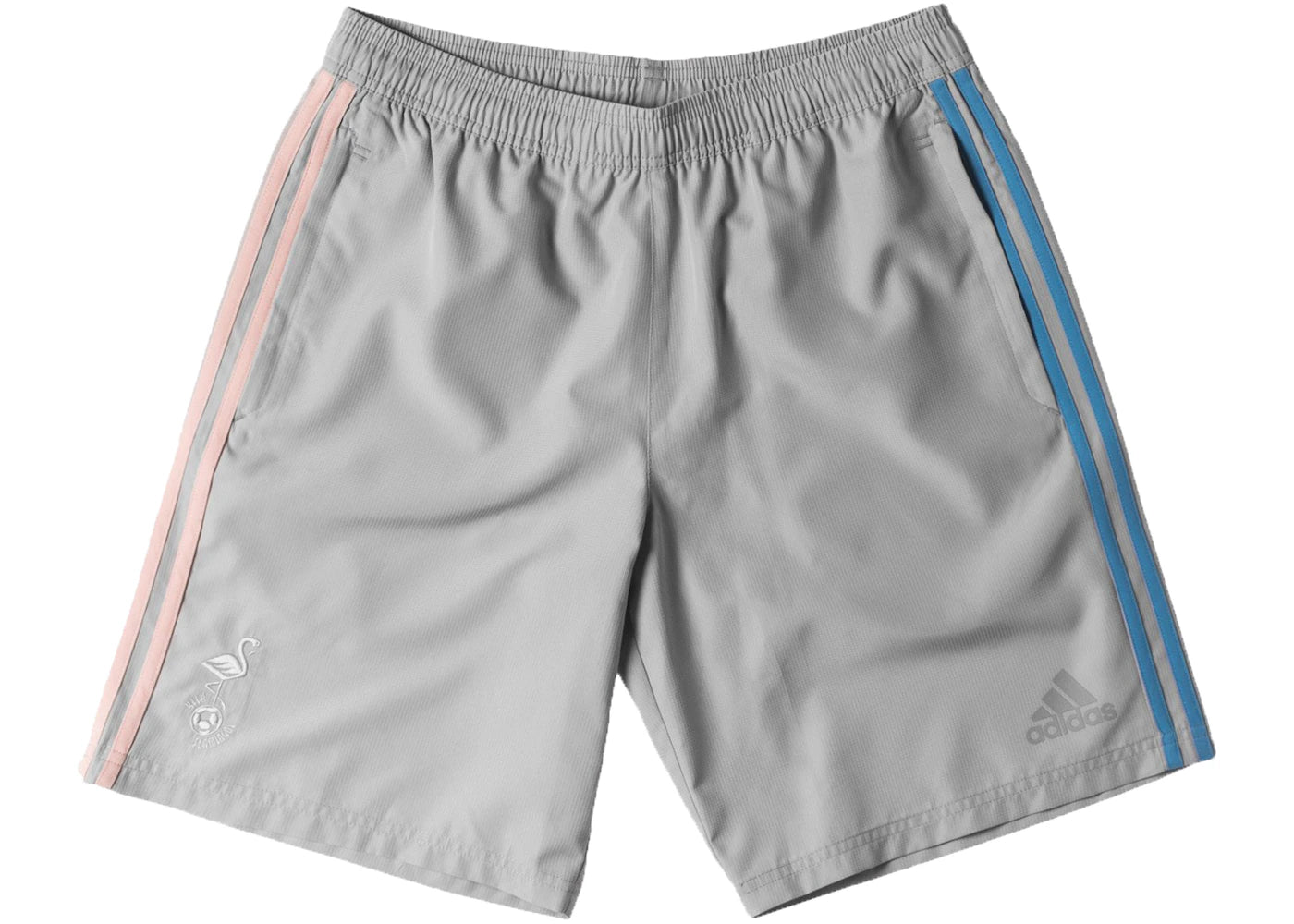 Kith adidas Soccer Flamingos Away Game Shorts Grey