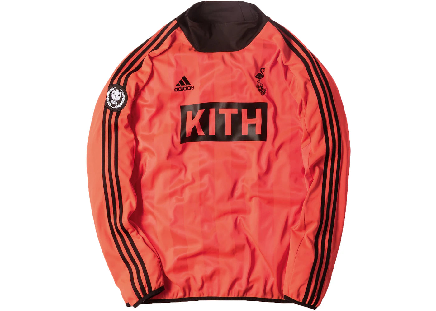 Kith adidas Soccer Flamingos Goalie Jersey Orange