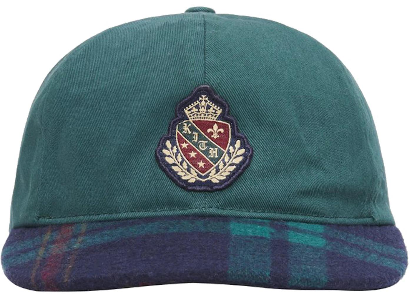 Kith for Bergdorf Goodman Wreath Long Bill Cap Green