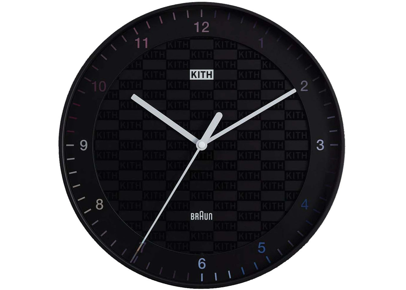 Kith for Braun BC17 Wall Clock Black