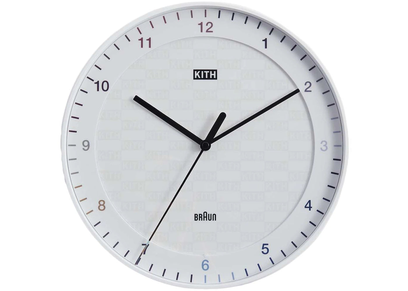 Kith for Braun BC17 Wall Clock White