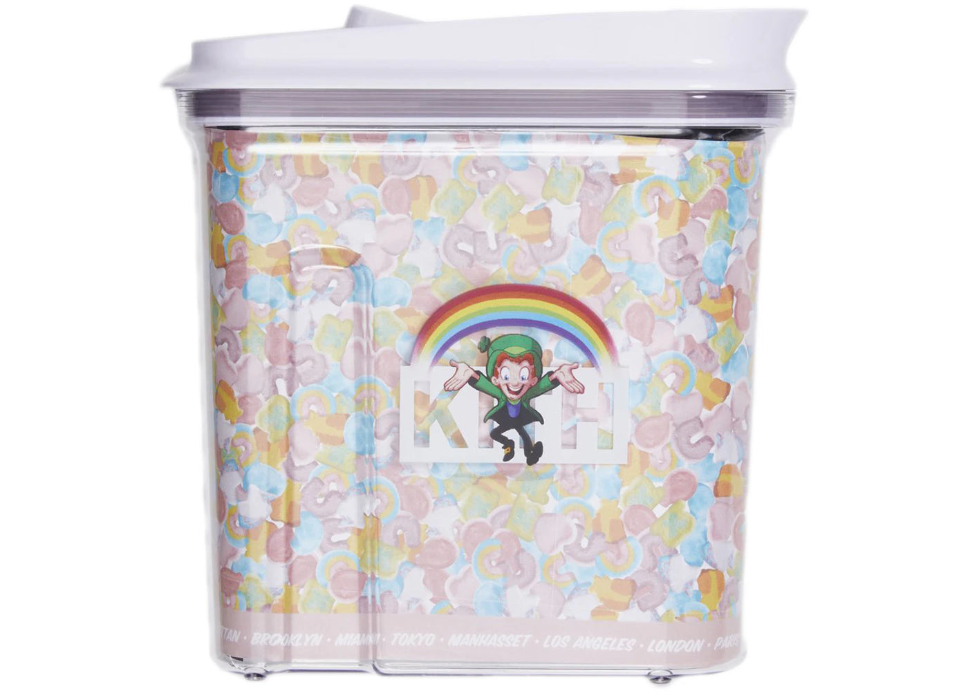 Kith for Lucky Charms Cereal Dispenser White