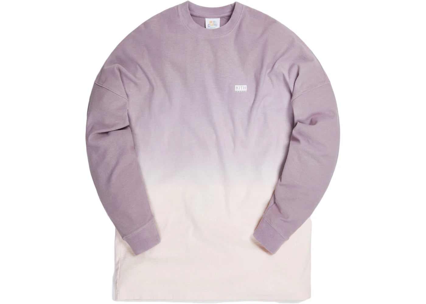 Kith for Lucky Charms Dip Dye L/S Tee Purple/Pink