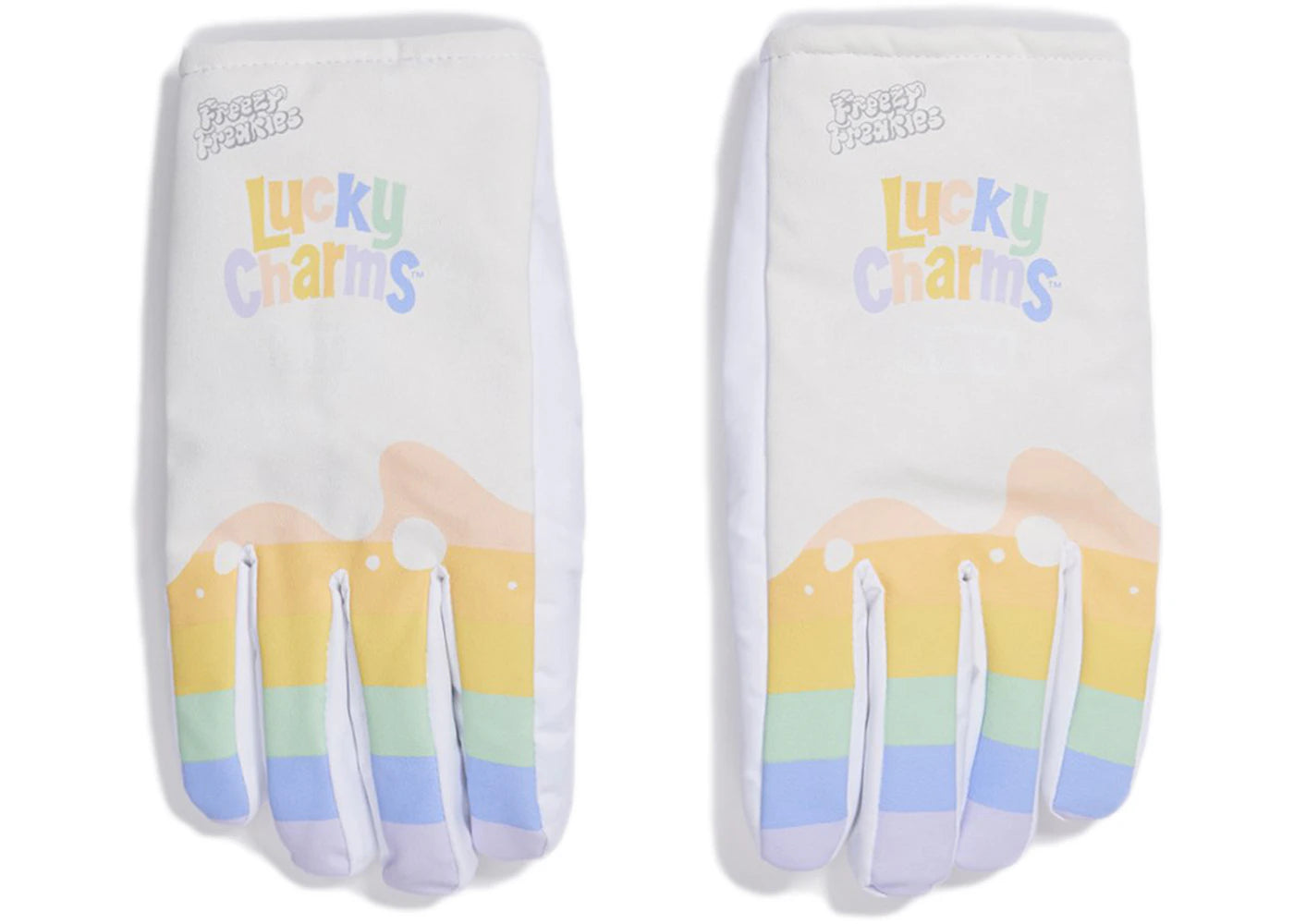 Kith for Lucky Charms Freezy Freakies Gloves White