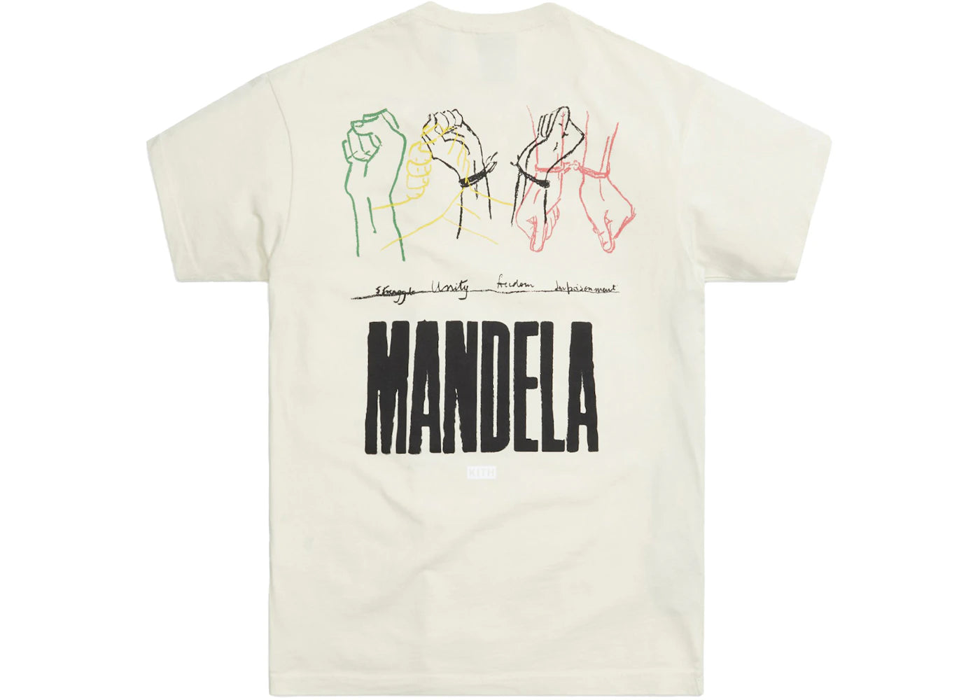 Kith for Mandela Day 2021 Freedom Tee Waffle