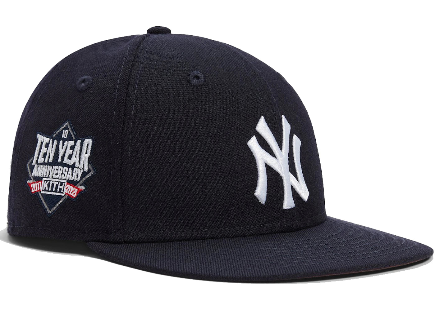 Kith for New Era New York Yankees 10 Year Anniversary Low Profile 59Fifty Fitted Hat Saddle