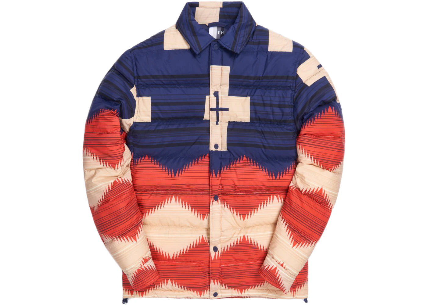 Kith for Pendleton Wyeth Trail Puffer Shirt Jacket Navy/Multi