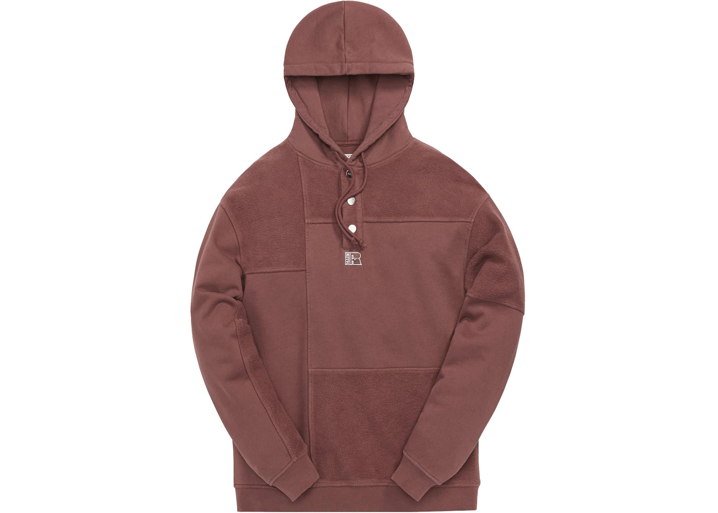 Kith for Russell Athletic Reverse Patchwork Williams IV Hoodie Rogue