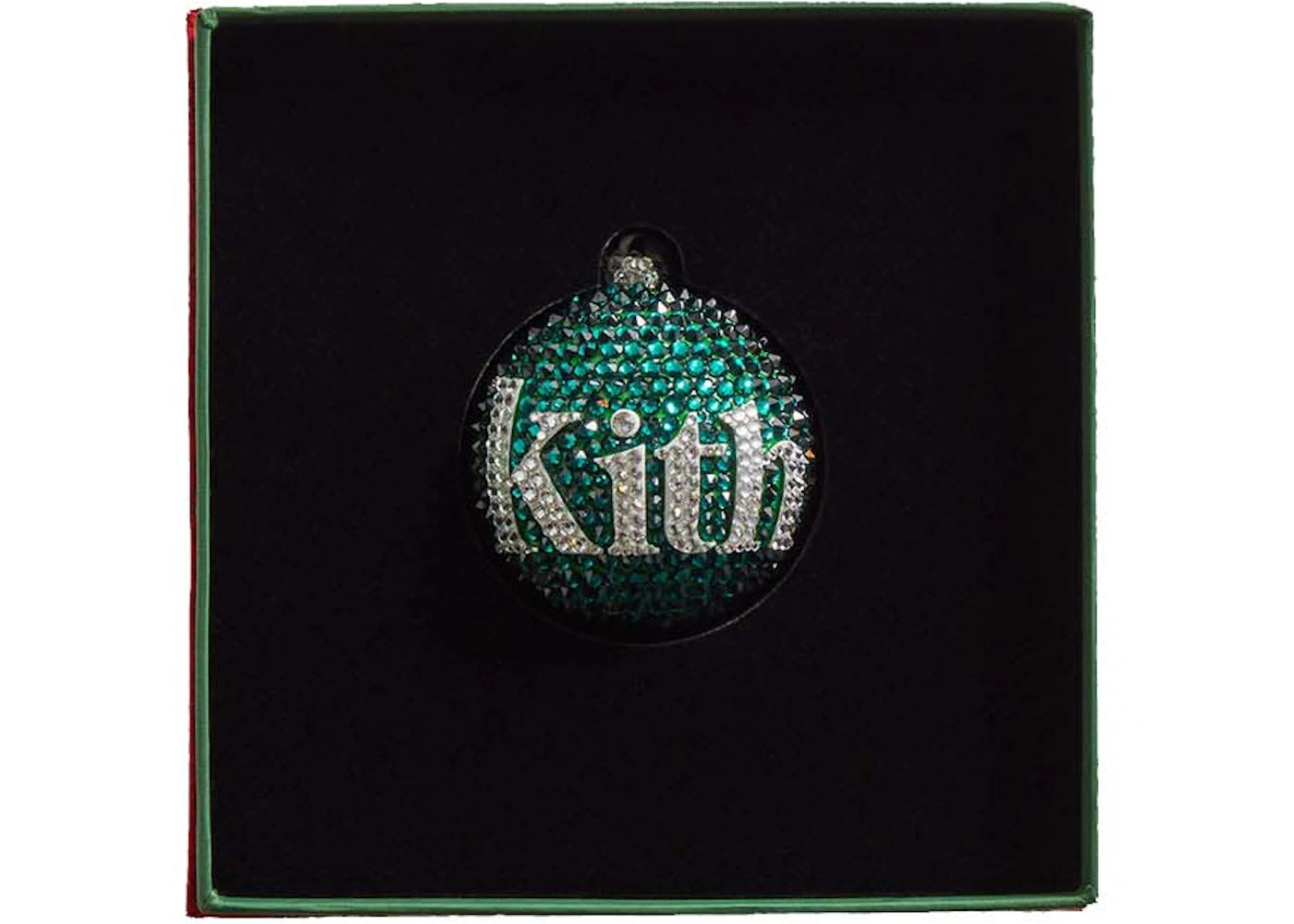 Kith for Swarovski Kithmas Ball Ornament Green